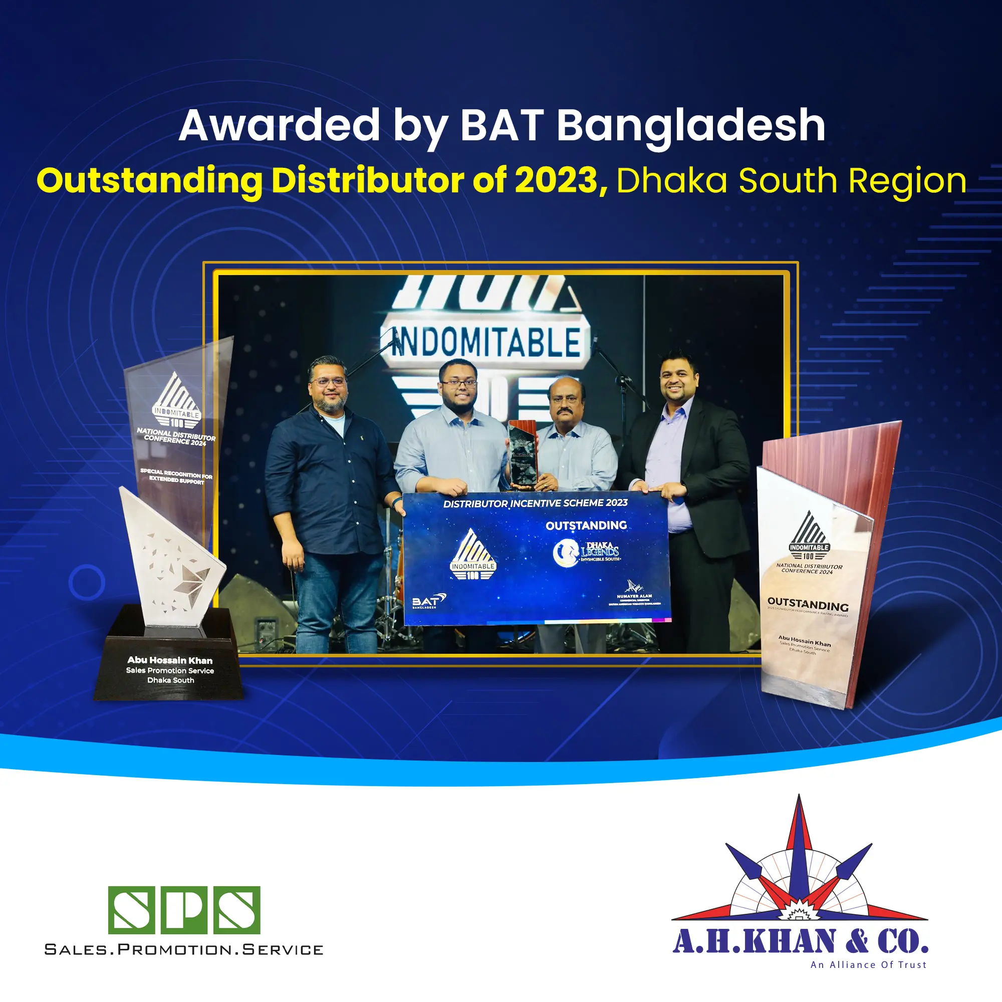 Outstanding Distributor of BAT Bangladesh for 2023