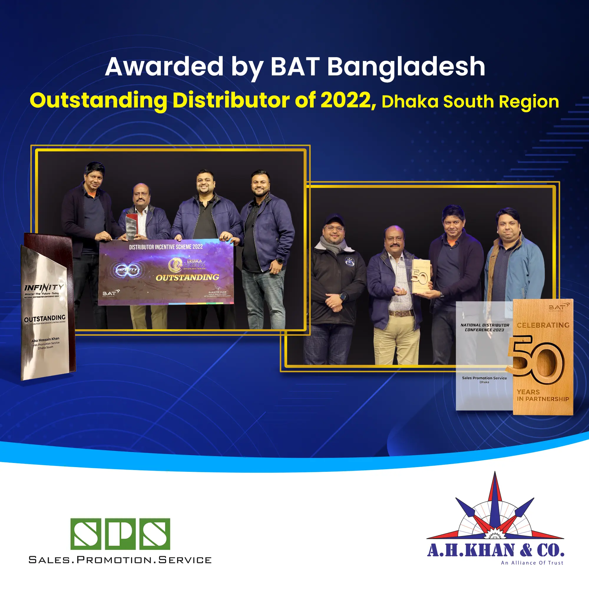 Outstanding Distributor of BAT Bangladesh for 2022