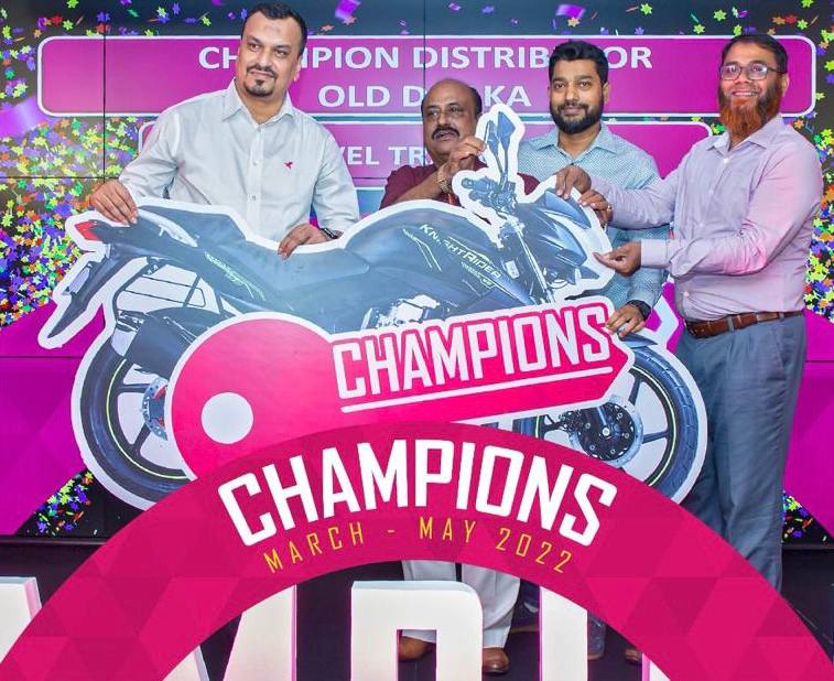 BEST PERFORMING DISTRIBUTOR OF BKASH IN 2022