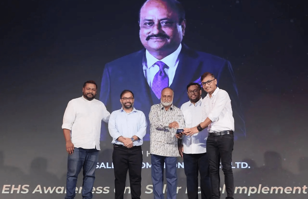 Award by BAT Bangladesh for Solar Panel implementation in Distribution Operations in 2025